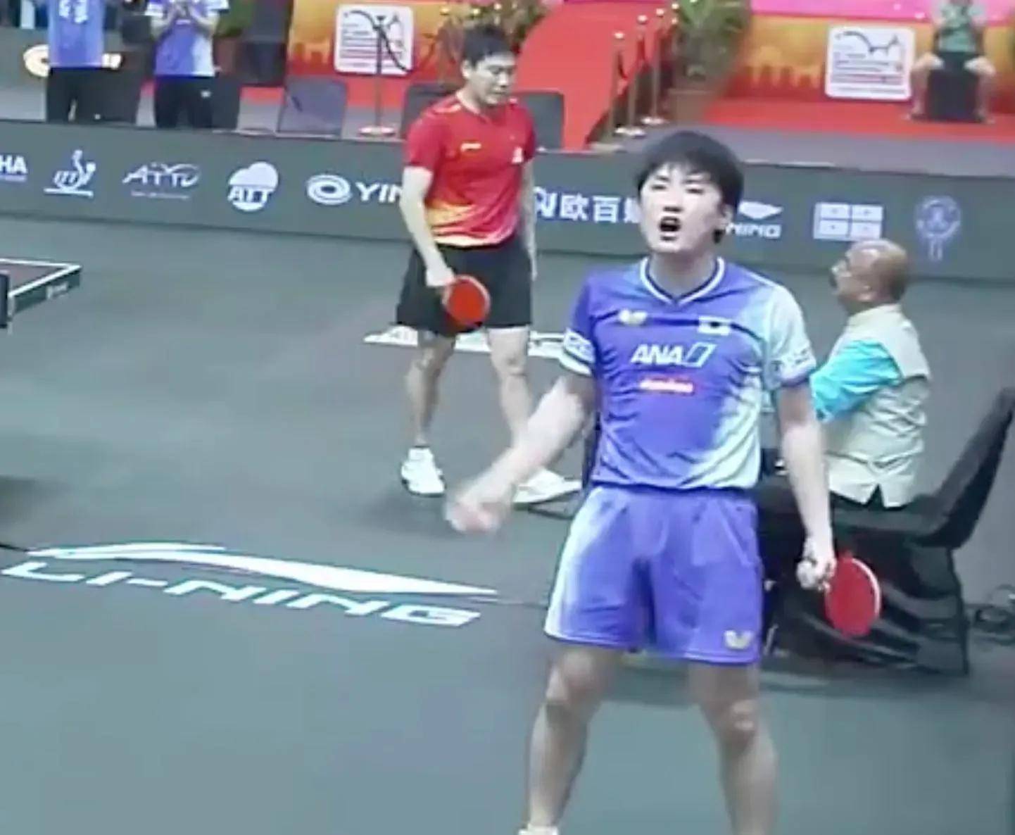 包含中国队逆转葡萄牙队，张本智和关键制胜的词条