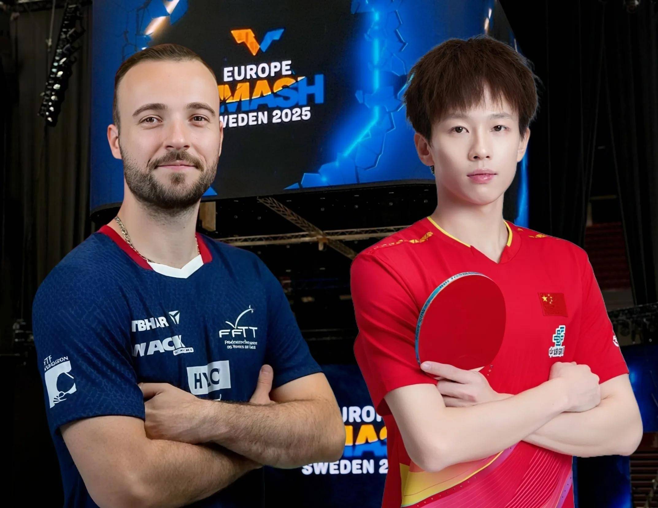 法国队横扫瑞典队，林高远状态火热